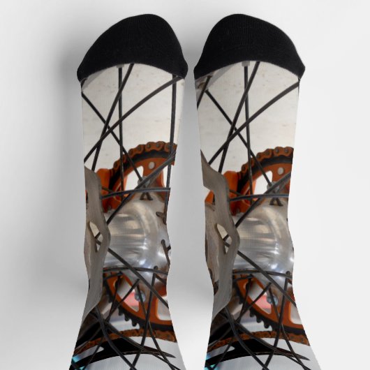 Motorfietsenwiel, Sokken voor volledige afdruk (Top)