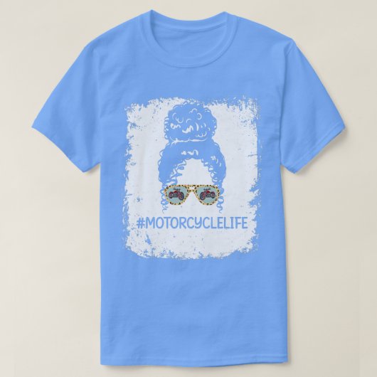 Motorfietser Accessoires motorrijder T-shirt (Design voorkant)