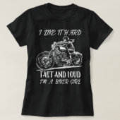 Motorfietser, cadeau gezegde Sweat T-shirt (Design voorkant)