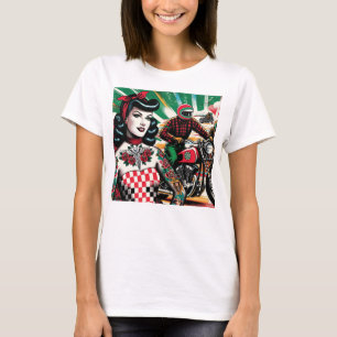 Motorfietser Girl T-shirt