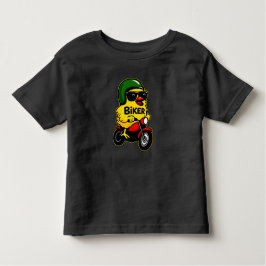Motorfietser Meisje Biker Kinder Shirts