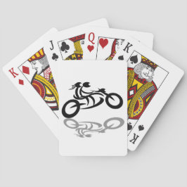 Motorfietser Poker Cards Pokerkaarten