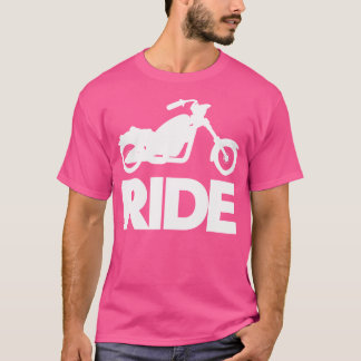 Motorfietser Rider Chopper Biker Motorbiking Motor T-shirt