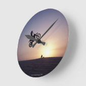 Motorfietser Ronde Klok (Hoek)