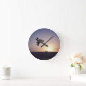 Motorfietser Ronde Klok (Huis)