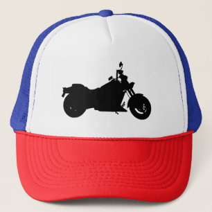 Motorfietser Silhouette Trucker Pet