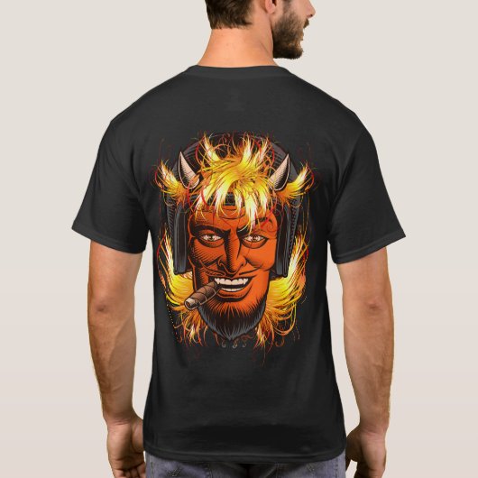 MOTORFietser T-shirt (Achterkant)
