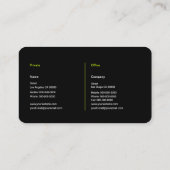 Motorfietservice Visitekaartje (Achterkant)