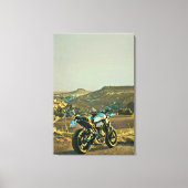 Motorfietsgeschenken Canvas Afdruk (Voorkant)