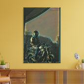 Motorfietsgeschenken Canvas Afdruk (Insitu (Woonkamer))