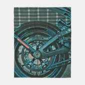 Motorfietsgeschenken Fleece Deken (Voorkant)