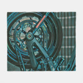 Motorfietsgeschenken Fleece Deken (Voorkant (Horizontaal))