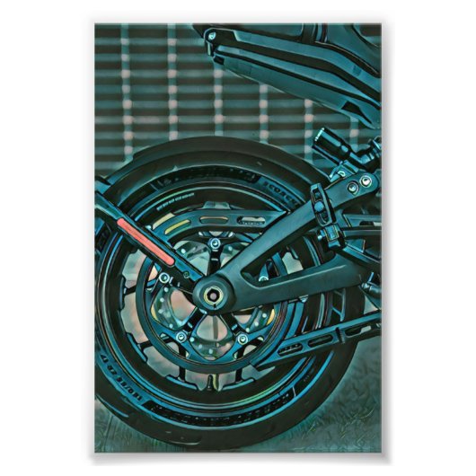 Motorfietsgeschenken Foto Afdruk (Voorkant)