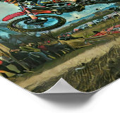 Motorfietsgeschenken Poster (Hoek)