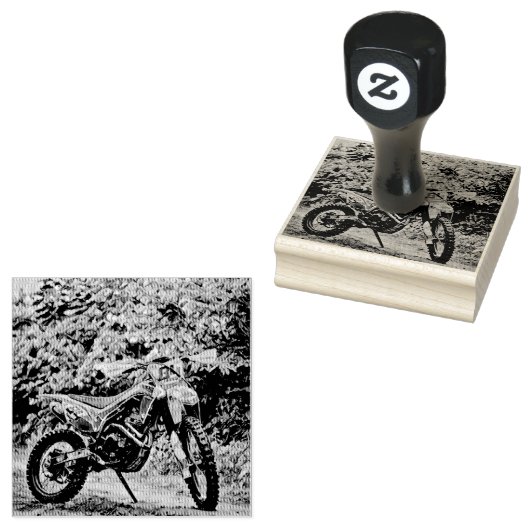 Motorfietsgeschenken Rubberstempel (Gestempeld)