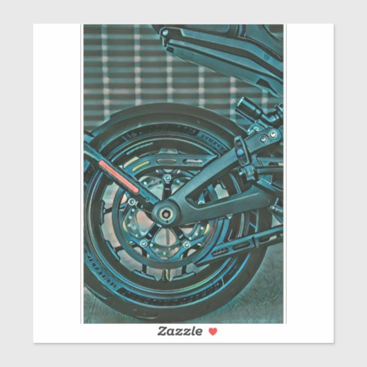 Motorfietsgeschenken Sticker (Vel)