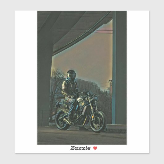 Motorfietsgeschenken Sticker (Vel)