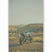 Motorfietsgeschenken Sticker (Voorkant)