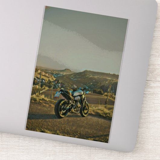 Motorfietsgeschenken Sticker (Detail)