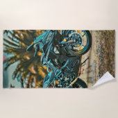 Motorfietsgeschenken Strandlaken (Voorkant)
