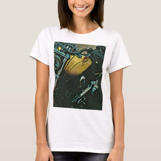 Motorfietsgeschenken T-shirt (Voorkant)