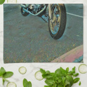 Motorfietsgeschenken Theedoek (Gevouwen)