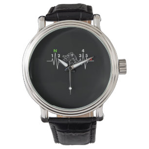 Motorfietshartslag Horloge