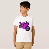 Motorfietshirt T-shirt (Voorkant volledig)