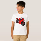 Motorfietshirt T-shirt (Voorkant volledig)