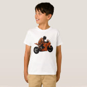 Motorfietshirt T-shirt (Voorkant volledig)