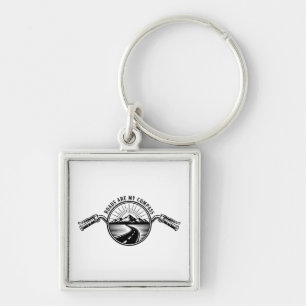 Motorfietshorizon Avontuur Sleutelhanger
