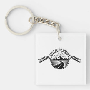 Motorfietshorizon Avontuur Sleutelhanger