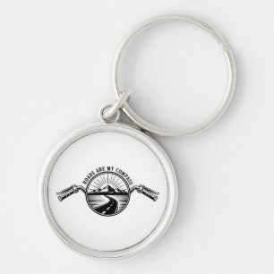 Motorfietshorizon Avontuur Sleutelhanger