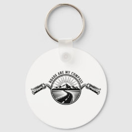 Motorfietshorizon Avontuur Sleutelhanger
