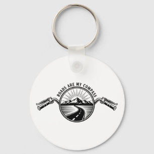 Motorfietshorizon Avontuur Sleutelhanger