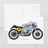 Motorfietskaart Briefkaart (Voorkant / Achterkant)