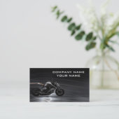 Motorfietskaart Visitekaartje (Staand voorkant)