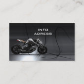 Motorfietskaart Visitekaartje (Achterkant)