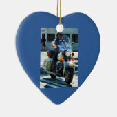 Motorfietskop Keramisch Ornament (Rechts)