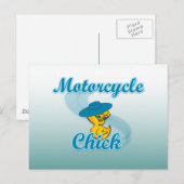 Motorfietskoppel 3 briefkaart (Voorkant / Achterkant)
