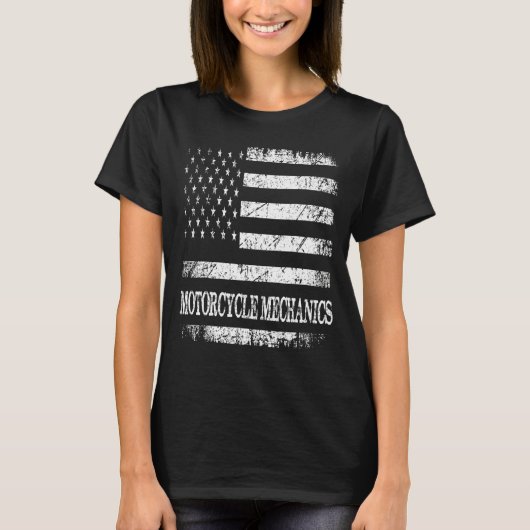 Motorfietsmechanica T-shirt (Voorkant)