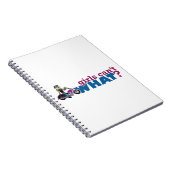 Motorfietsmeisje Notitieboek (Rechterzijde)