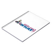 Motorfietsmeisje Notitieboek (Linkerzijde)