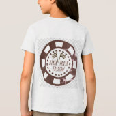 Motorfietsondersteuning voor jongeren Tri-Blend shirt (Achterkant)