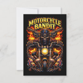 Motorfietsonrust Bedankkaart
