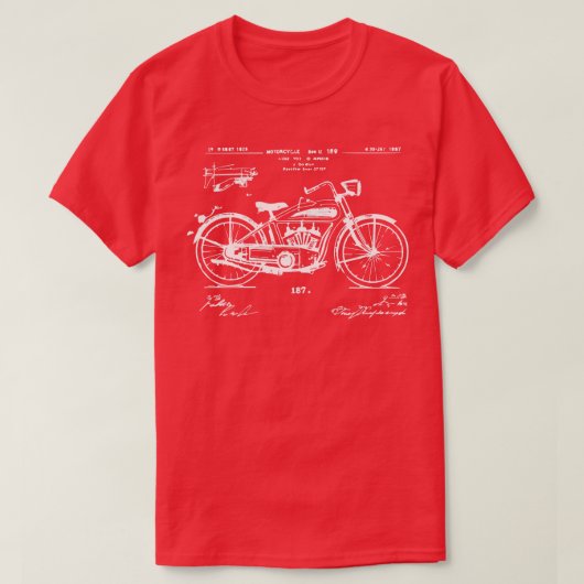 motorfietsontwerp t-shirt (Design voorkant)