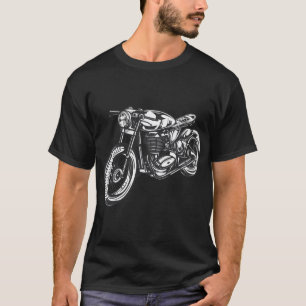  motorfietsontwerp t-shirt