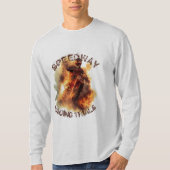 Motorfietspad-raceproeven - Mannen T-shirt (Voorkant)