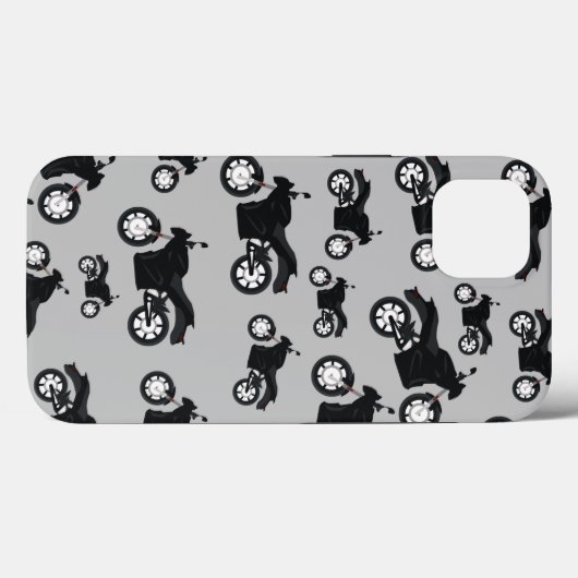 Motorfietspatroon Case-Mate iPhone Case (Achterkant (horizontaal))