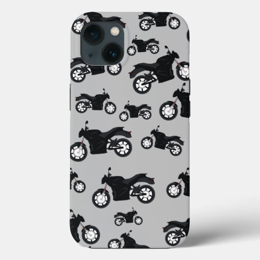 Motorfietspatroon Case-Mate iPhone Case (Achterkant)